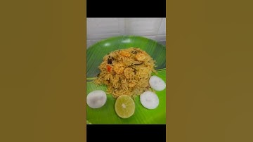 Prawns pulao #Home food #yummy #non-veg special #seafoodrecipes #shorts