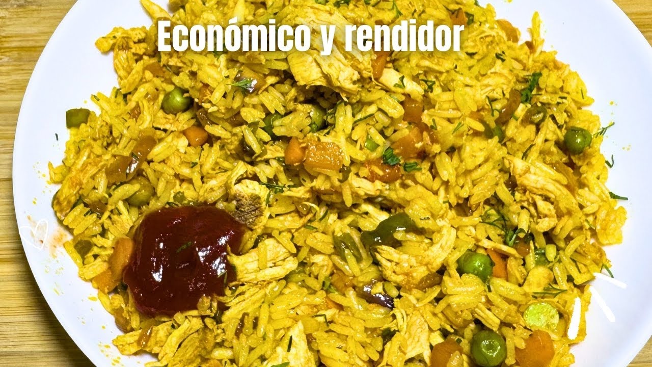 Arroz con Pollo Fácil y económico 
