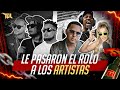 Le pasaron el rolo a los artistas tu vera lio podcast