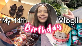 SPEND MY BIRTHDAY WITH ME! (YUMMY FOOD, FUN SHOPPING, GETTING MY VACCINE)