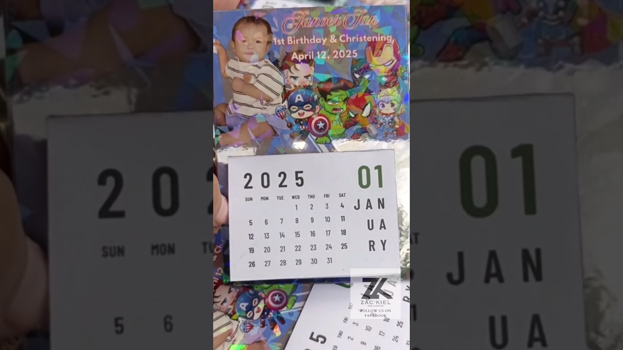 50 pcs Calendar Ref Magnet 🧲 Message us for inquiries 