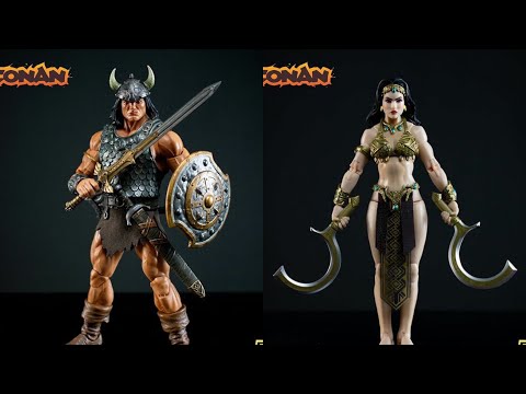 New Boss Fight Studios Epic H.A.C.K.S. 1:12 Scale Conan – Wave 1 Test Shots