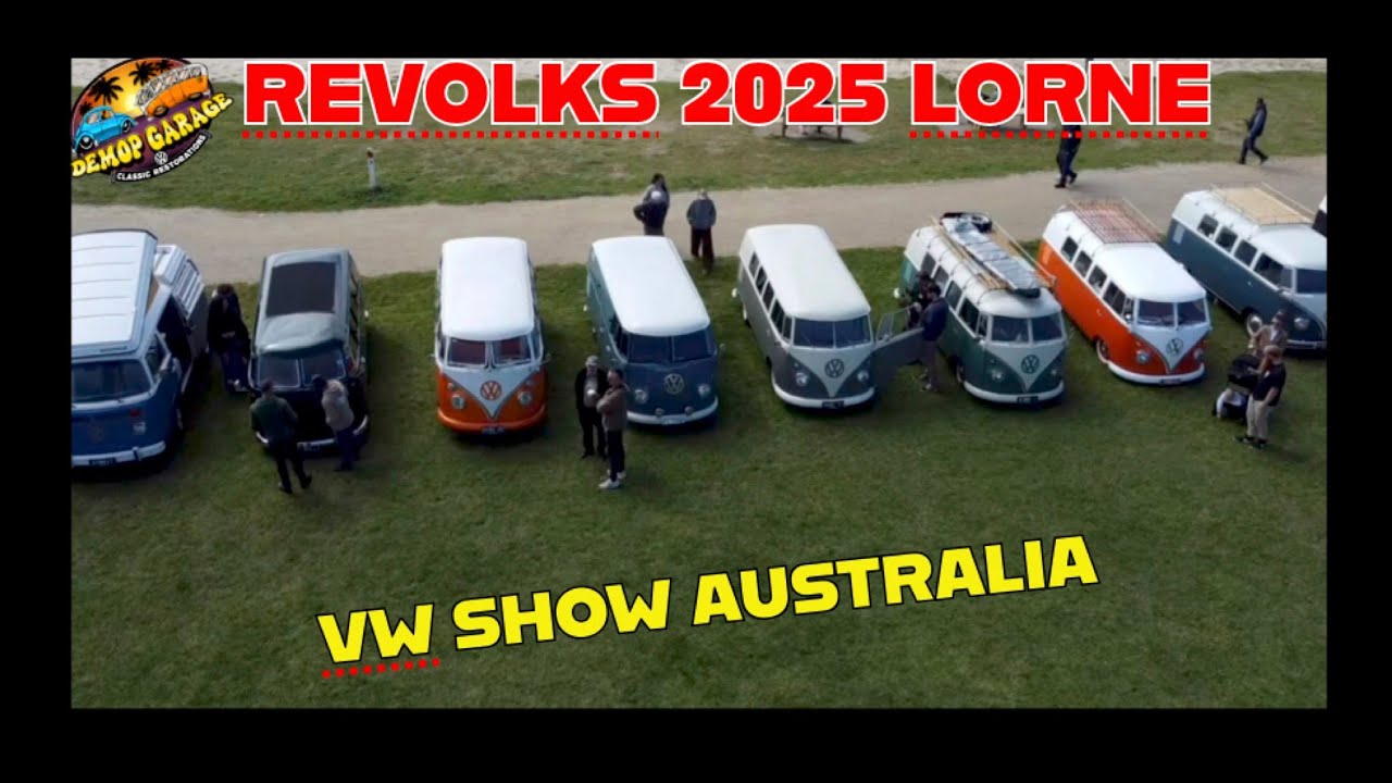 VW SHOW 2025 года в Лорне, Австралия. 