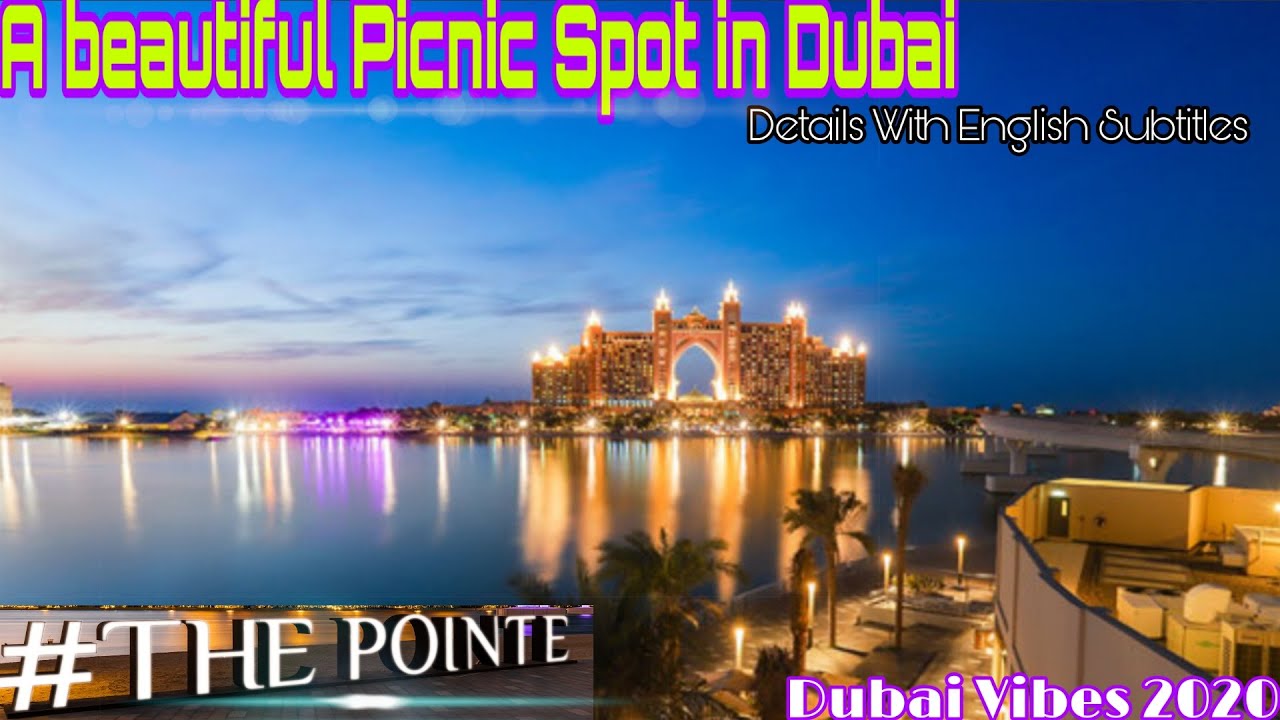 Iconic picnic spot in Palm Jumeirah Dubai "The Pointe" Dubai Vibes