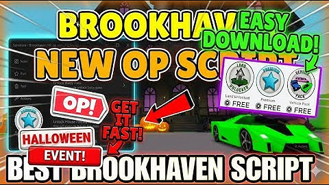 Brookhaven RP Script [🏡BEST] - *Get All Items & More* ROBLOX