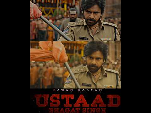 ustaad Bhagat Singh-Sneak Peek | Pawan Kalyan | Sreeleela | Devi Sri Prasad #shorts