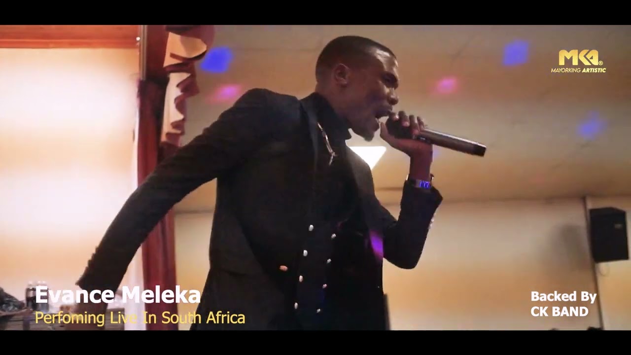 Evance Meleka   Live Performance in South Africa Backed by CK Band