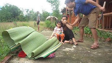 Full Video: 1 Year Journey Alone Builds Bamboo House  Single Mother  Abandoned - Time lapse