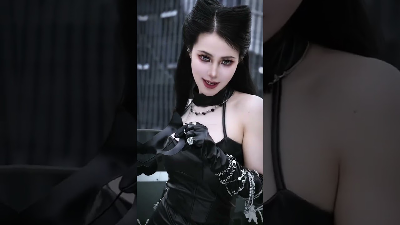 挑战100个无限流角色之猫女，来感受一下猫女的魅力吧#是初九啊 #仿妆 #makeup#shorts