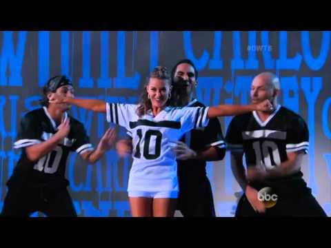 Carlos PenaVega Witney Carson Freestyle With Former DWTS Contestants