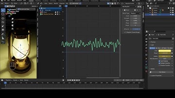 [AI voice ] --- BLENDER 3.x - Flickering Lights in Blender with the Noise Modifier tutorial