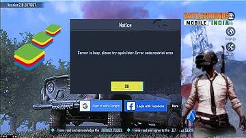 Blue stacks 5 restricted area  problem solved after bgmi update. #bluestacks #viral #bgmi #emulator