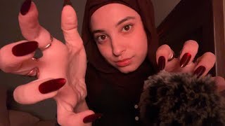 ASMR Scalp Scratching, Bug Searching, & Hair Parting| Fluffy mic cover| Fast and Aggressive