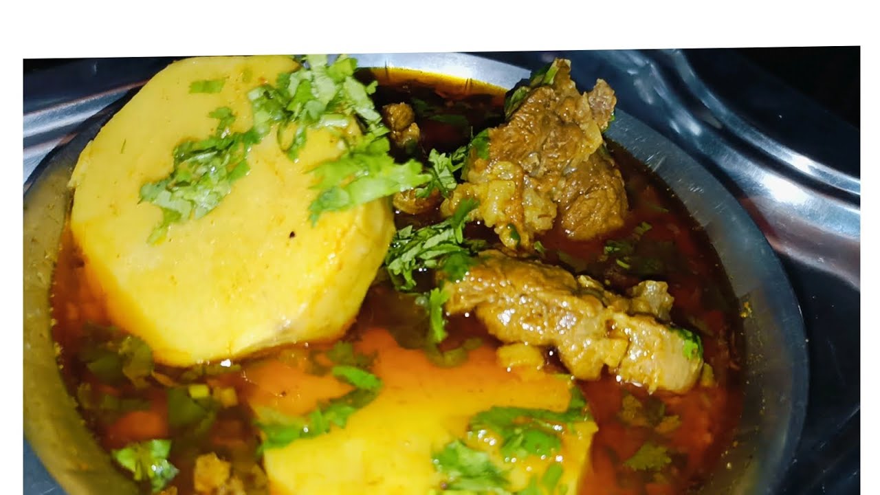 Authentic Ratalu Gosht Recipe 😋/रतालू गोश्त रेसिपी 😋/Easy & Quick ...