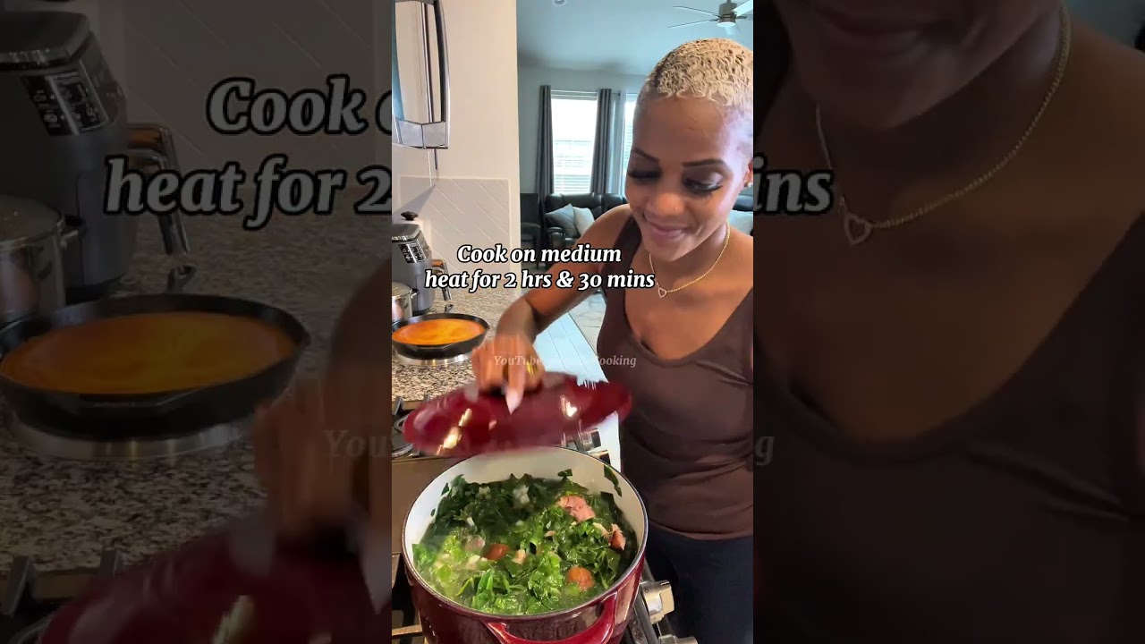 Smothered Cube Steaks | Baked Mac & Cheese With Smoked Sausage | Mixed Greens | Honey Cornbread