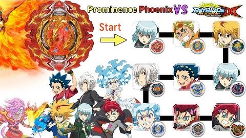 【프로미넌스 피닉스 VS ALL 시즌6】 마라톤 배틀 베이블레이드 버스트 다이너마이트 DB Prominence Phoenix VS ALL Season 6 Beyblade Burst