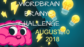 Wordbrain Brainy