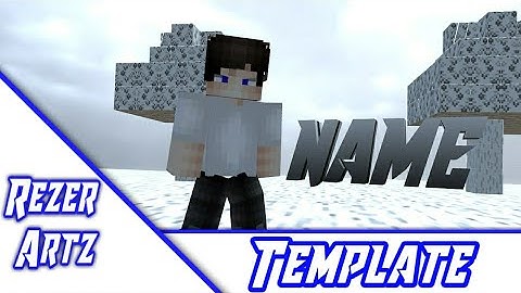#2 intro Minecraft Para Template Prisma3D 200 Subscribe | RezerArtz