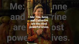 All of them are powerful, but Anne of Cleves and Catalina de Aragon..❤️‍🔥 #tudor