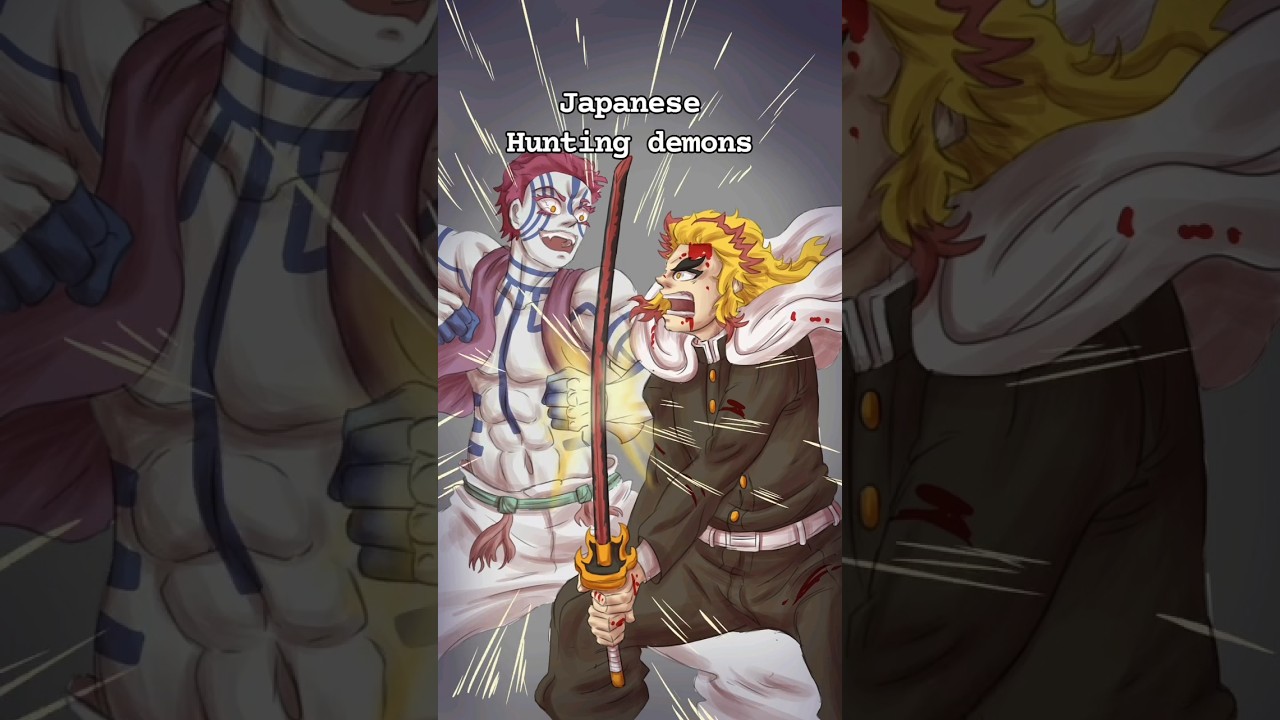 Japan Vs korean demon hunter