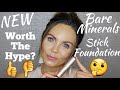 NEW BARE MINERALS COMPLEXION RESCUE HYDRATING STICK FOUNDATION | 35 + OVER | WORTH THE HYPE?