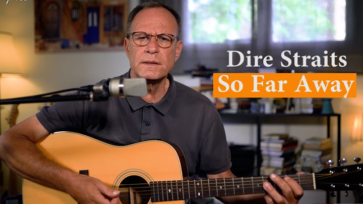 So Far Away Acoustic version - Acoustic performance video thumbnail