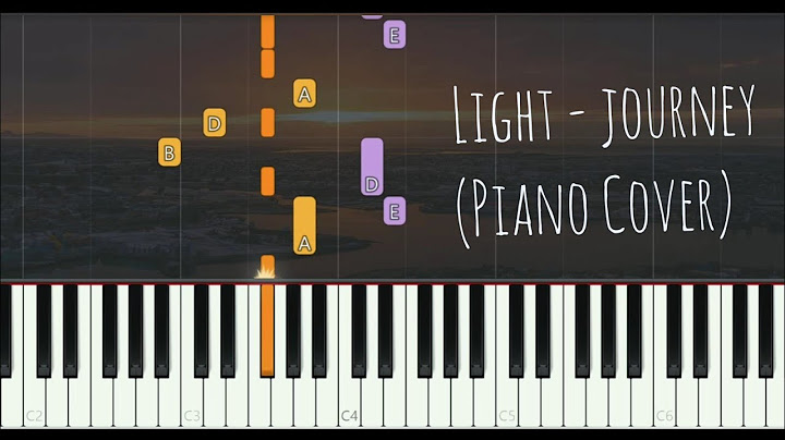 Lights Piano version - Piano performance video thumbnail