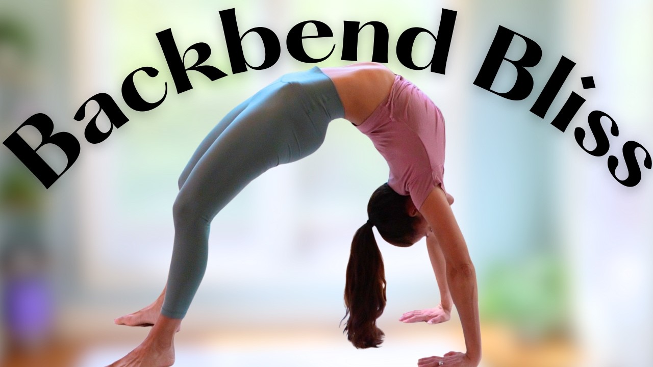 Vinyasa Yoga Flow into Full Wheel Pose!