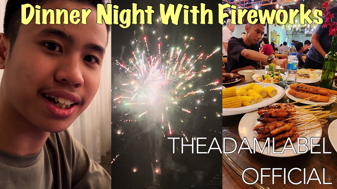 DINNER NIGHT WITH FIREWORKS VLOG 🇲🇾 YouTube