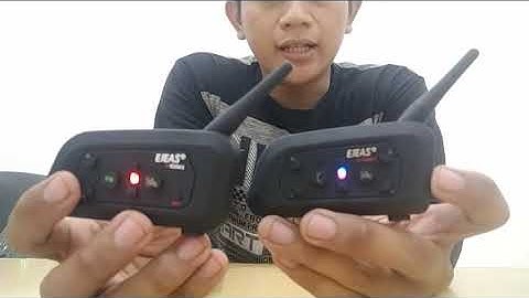 Cara Menghubungkan Intercome EJEAS V4 dan V6