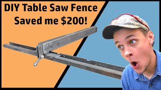 How To Build a DIY Table Saw Fence