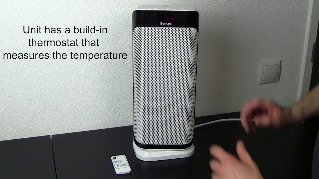 verteren voldoende slijtage Sencys KPT2000 Space Heater review - YouTube