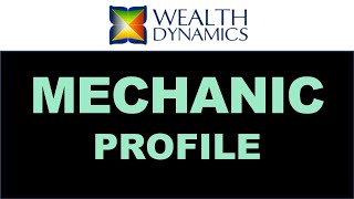 Famous 🪙 Wealth Dynamics - 𝙈𝙀𝘾𝙃𝘼𝙉𝙄𝘾 Profile explained Wealth