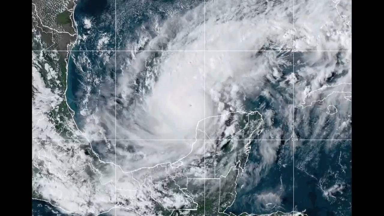 Category 5 Hurricane Milton moves toward Florida - YouTube
