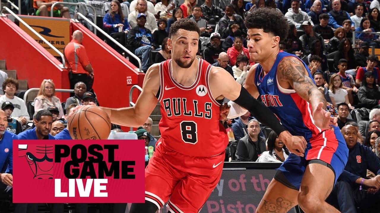 Bulls fall to Pistons, LaVine scores 51