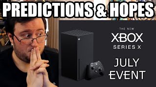 Gor's Xbox Series X July Event Predictions (Expectations \& Hopes)