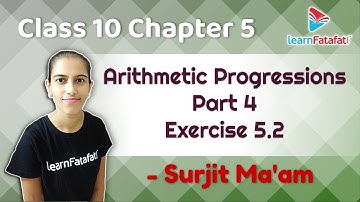 Class 10 Mathematics Ch 5 Arithmetic Progressions Part 4 - Surjit Ma