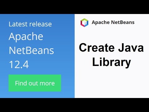 Create Java Library with Netbeans 12.4 - YouTube