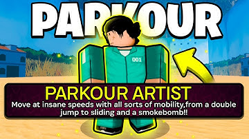 The PARKOUR ARTIST POWER is OVERPOWERED in INK GAME (Roblox)