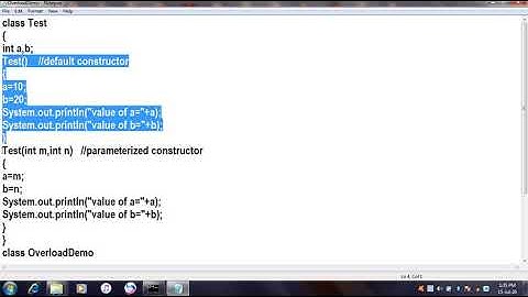 Constructor Overloading Example in java in Telugu || JAVA in Telugu Lecture-18