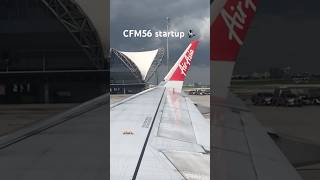 woow #planespotting #engine #startup #cfm56 #a320 #satisfying #aviation #airplane #viral #trend