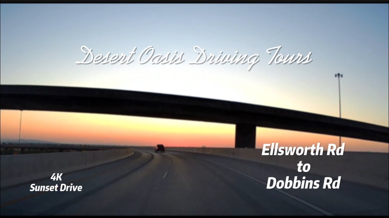 4K Roadscapes: Sunset Drive | Ellsworth Rd to Dobbins Rd