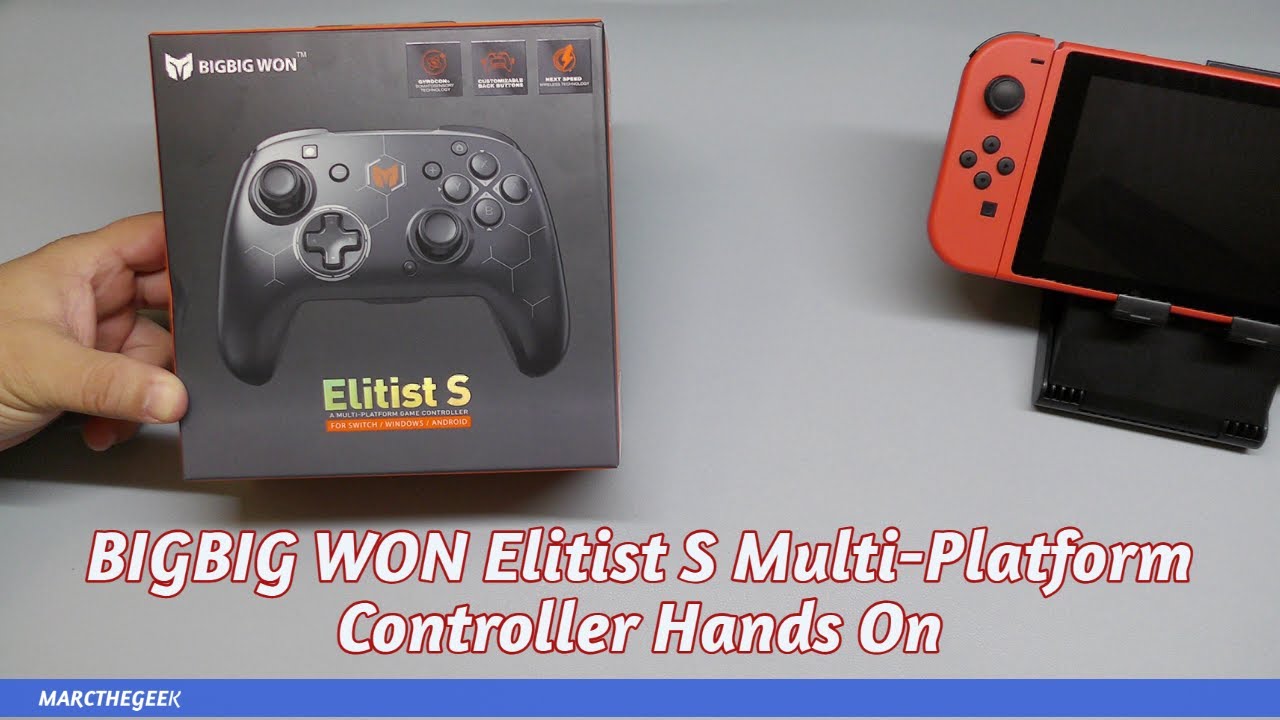 BIGBIG WON Elitist S MultiPlatform Controller Hands On YouTube