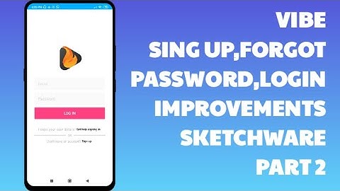 VIBE-SOCIAL MEDIA APP IN-SKETCHWARE-PART 2