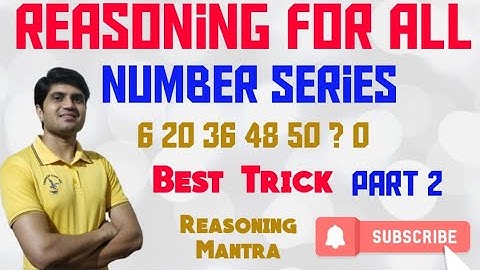 TOPIC-SERIES | PART 2 | BASED ON SQUARES AND CUBES | TOP METHOD | REASONING | ADV SUBODH GAUTAM