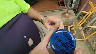 How to change oil filter John Deere D130 using simple tools