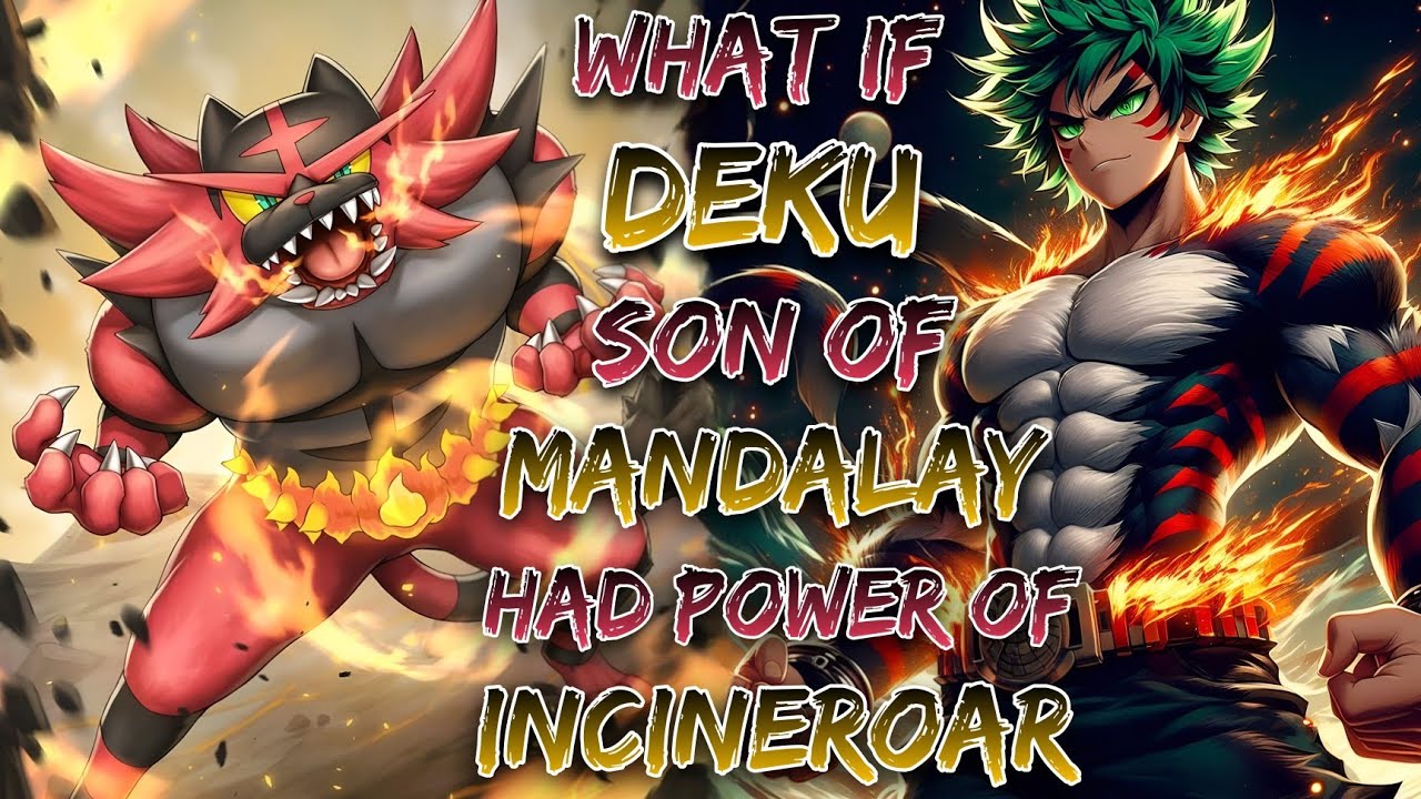 What If Deku Son Of Mandalay Had Power Of Incineroar!? | Movie 