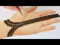 Easy Simple Mehndi design | New Mehendi design front hand | Arabic Mehndi Design 2025