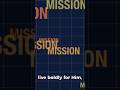 What is your mission?