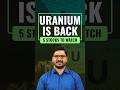 5 Uranium-Linked Stocks to Watch in 2026